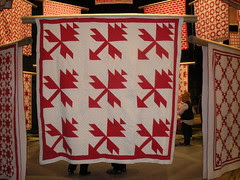 Red & White quilt