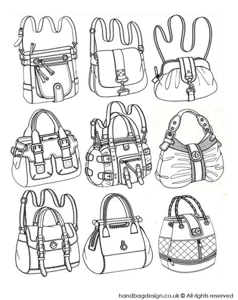 20+ Purse Design Sketches | Purse Ideas