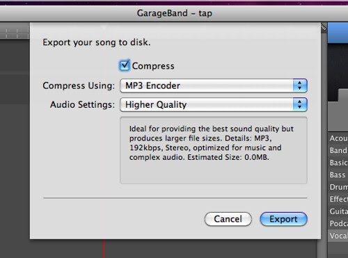 8. Export As
