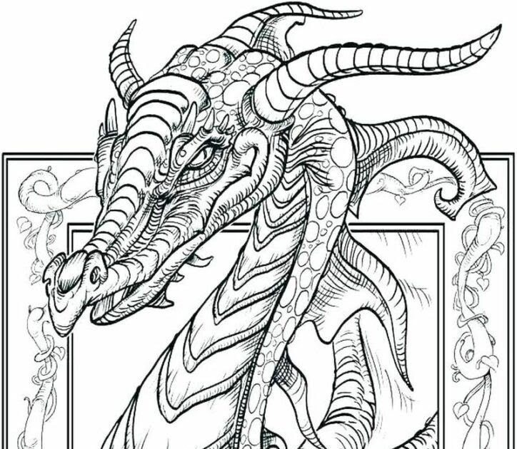 Dragon Mandala Coloring Pages For Kids : ) the word 'mandala' means