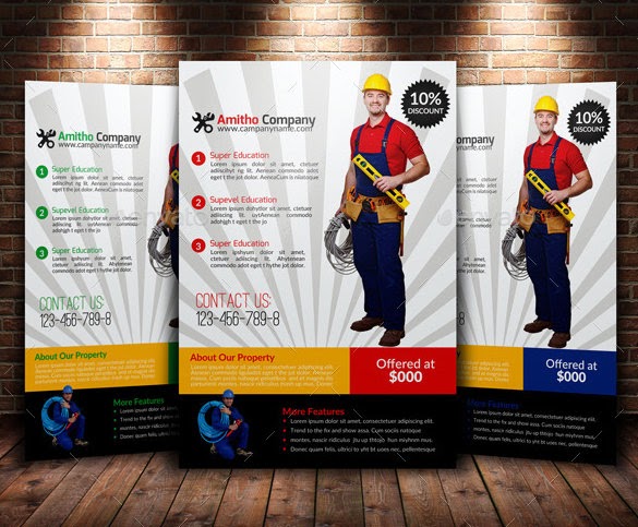 Handyman Flyer Templates Free Download PDF Template