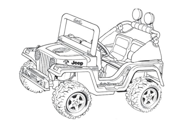Dessin Kawaii Dessin A Imprimer Gratuit Voiture 4x4