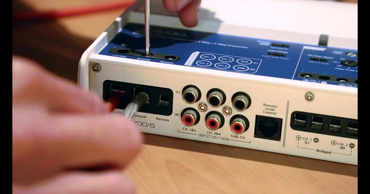 Jl Audio Amp Wiring Instructions - Wiring Diagram Schemas