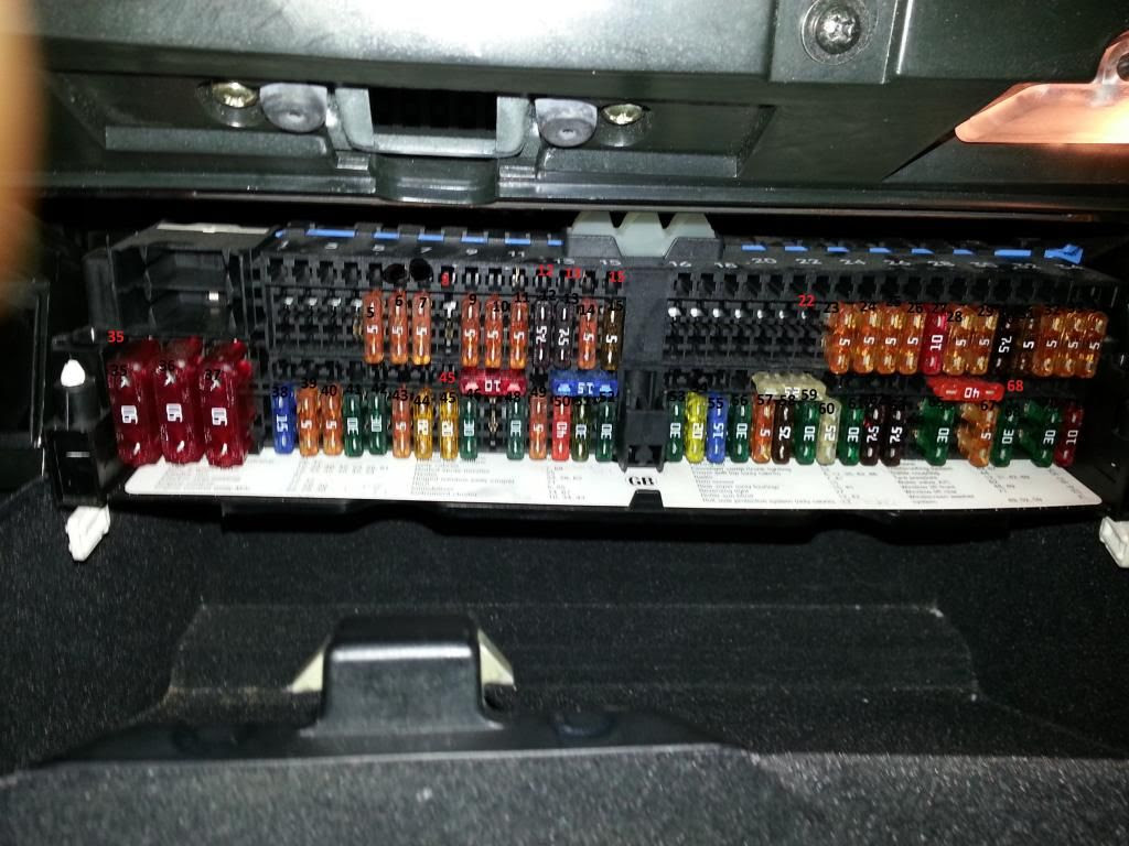 2002 Bmw 325xi Fuse Panel Diagram