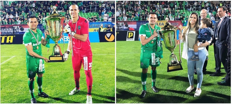 João Paulo conquistou o Campeonato Búlgaro atuando pelo Ludogorets (Foto: Divulgação)