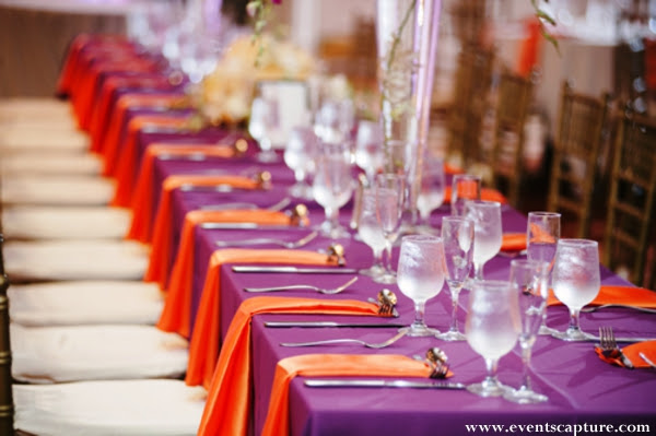 Beloved Blog Purple And Orange Wedding Decor