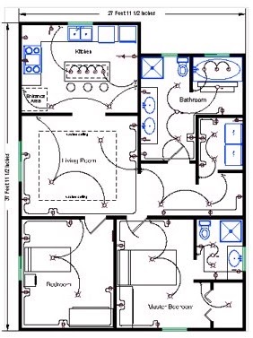 Electrical Wiring Diagram Bathroom | Wiring Diagram Reference