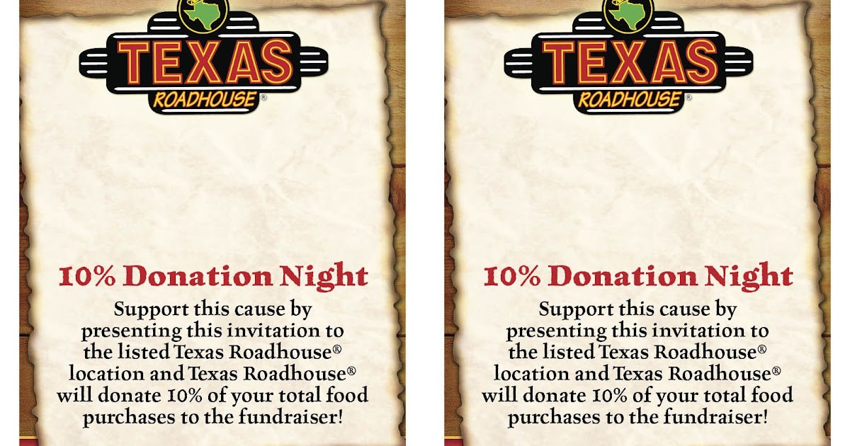 Does Texas Roadhouse Have Any Coupons TEXASXO