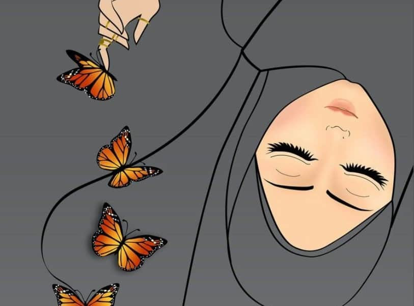 85 Gambar Kartun Muslimah Menangis Sedih HD Terbaik
