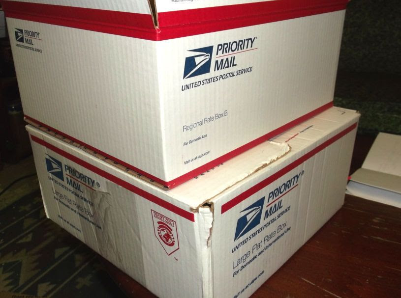 United States Postal Service Ups Large Flat Rate Box Box