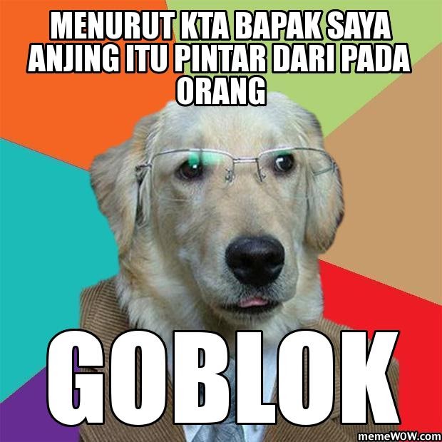 22++ Meme anjing menggonggong kafilah berlalu terbaru