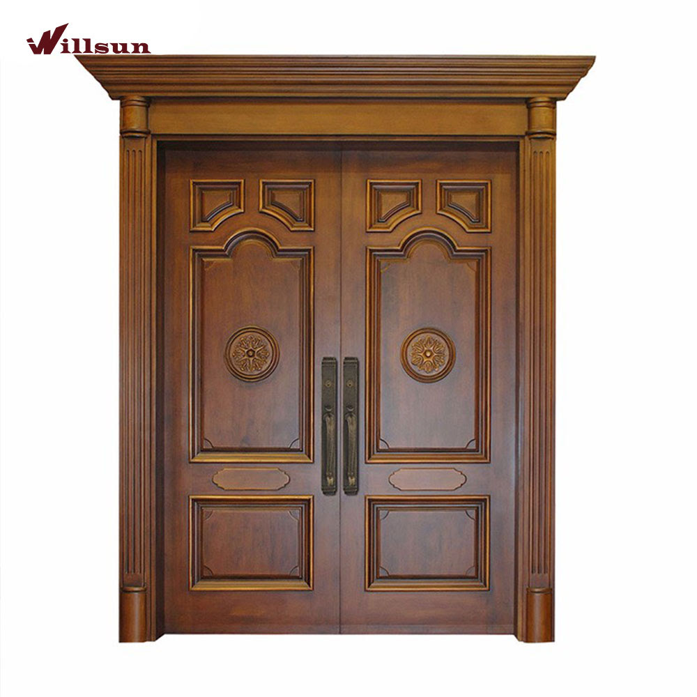 Download 23 Teak Wood New Main Double Door Design 2020