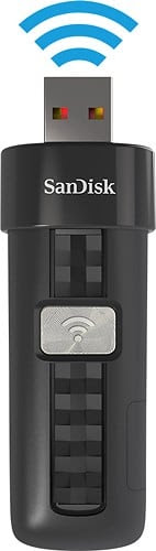 SanDisk - Connect 32GB USB 2.0 Wireless Flash Drive SanDisk - Connect 32GB USB 2.0 Wireless Flash Drive