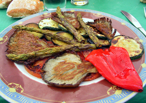 Verduras asadas