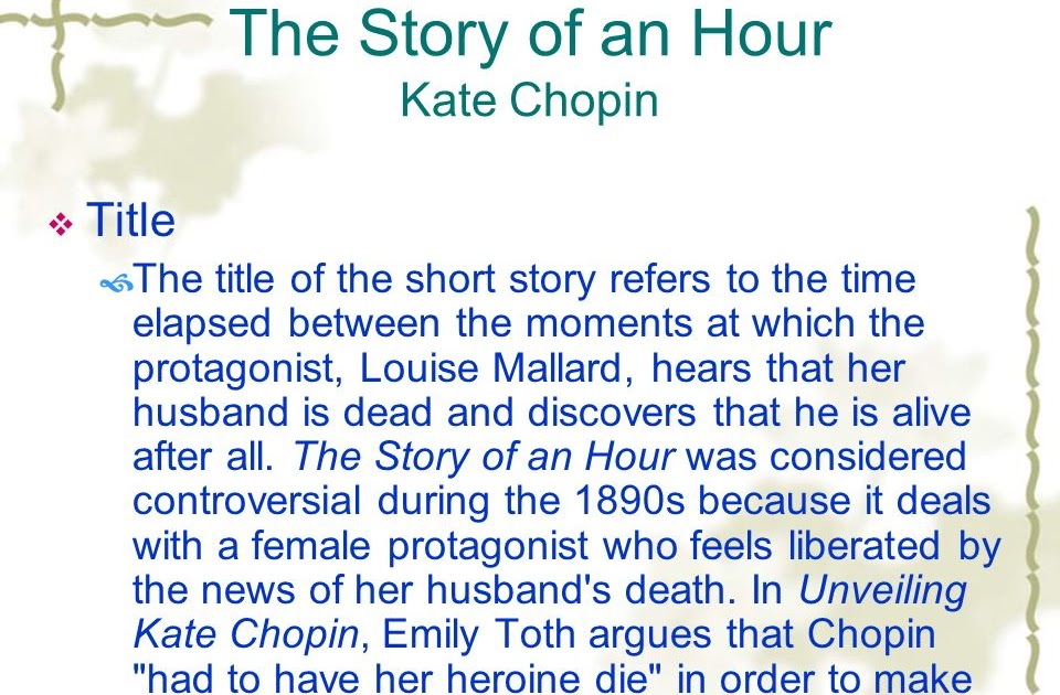 kate-chopin-story-of-an-hour-theme-slide-share