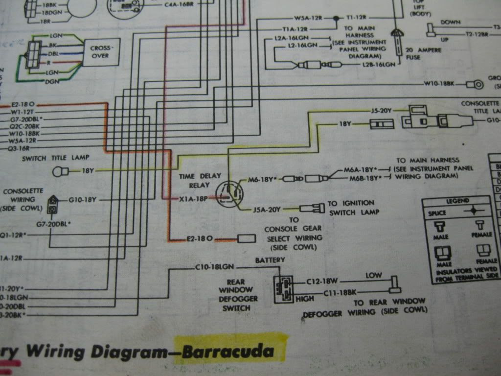 73 Cuda Fuse Box Diagram | Wire