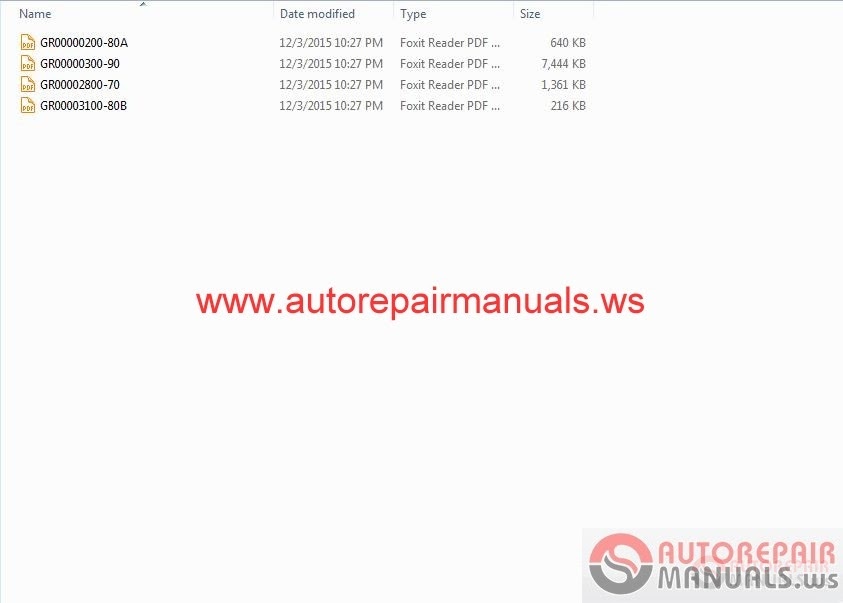 Auto Repair Manuals: Mitsubishi Mirage 2015 Wiring Diagrams