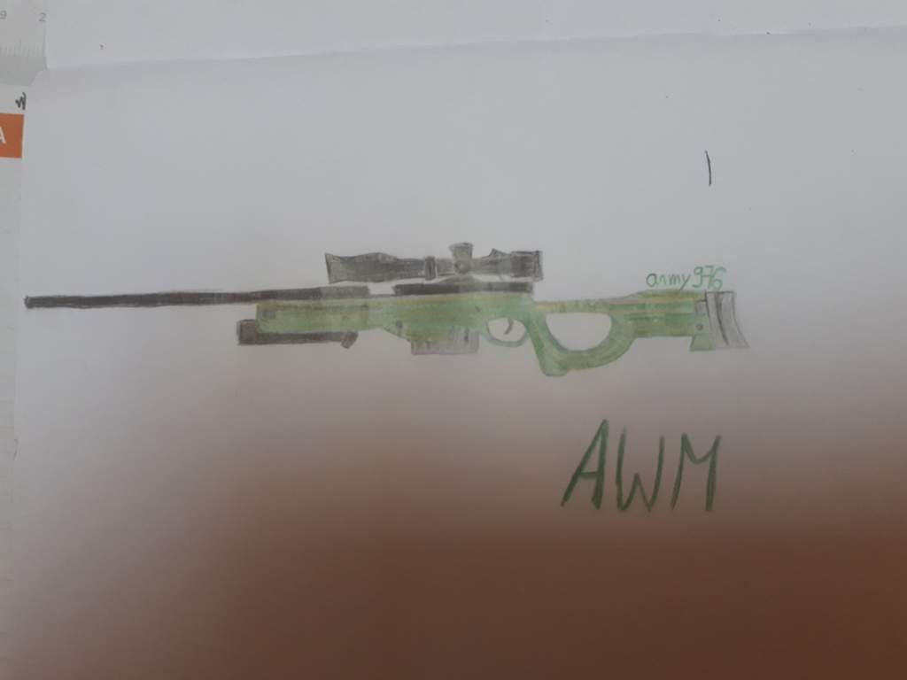 AWM нарисовать