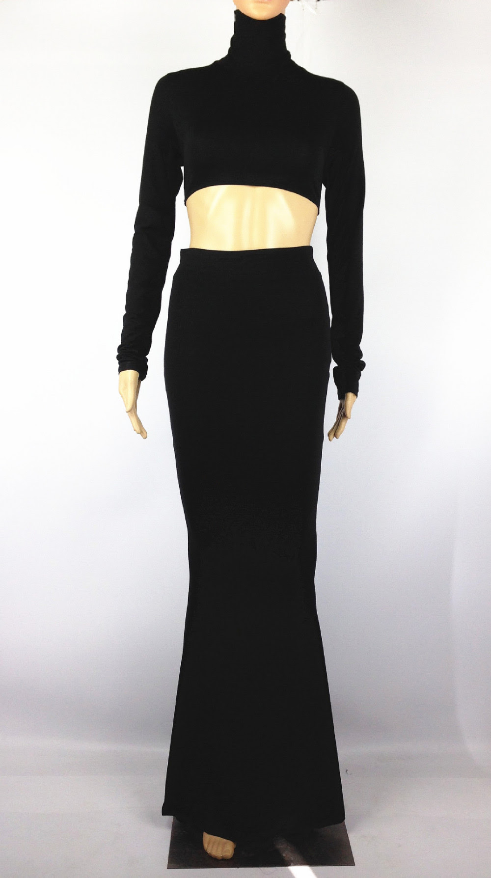 Plus dresses size bodycon black long tops boutique