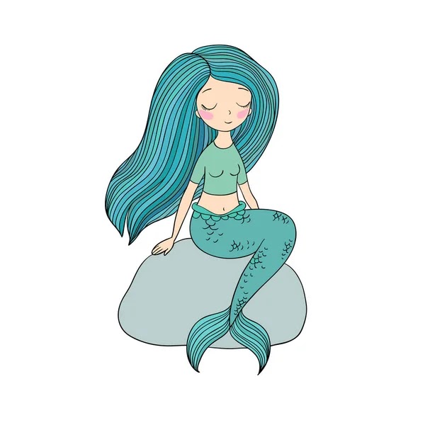 Sketsa Gambar Putri Duyung Kartun 3 Cara Untuk Menggambar Ariel Wikihow