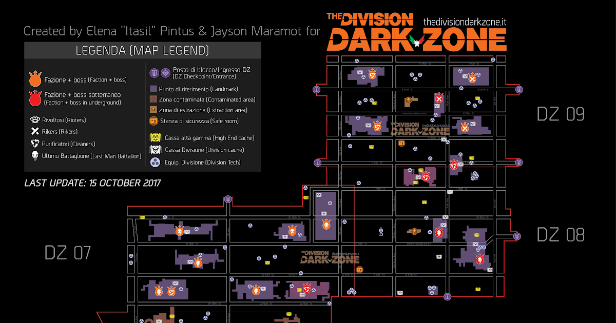 27 The Division Bosses Map - Online Map Around The World