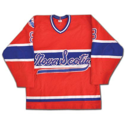 Nova Scotia Voyageurs 82-83 jersey