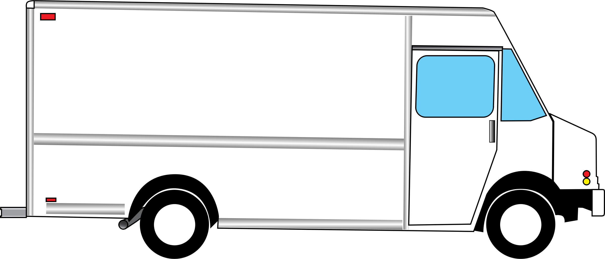 Blank Food Truck Template New Concept