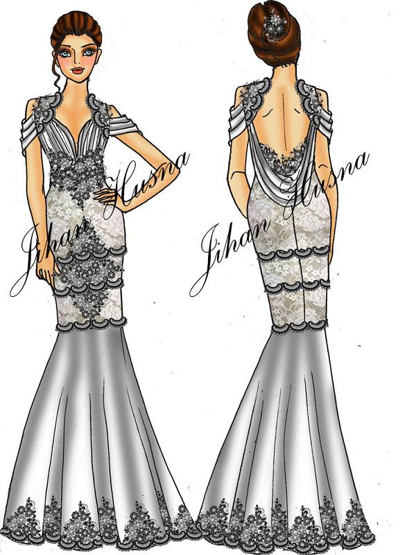 Gambar Desain Baju Jihan Husna Koleksi Gambar HD Gambar Desain Baju Jihan Husna Koleksi Gambar HD