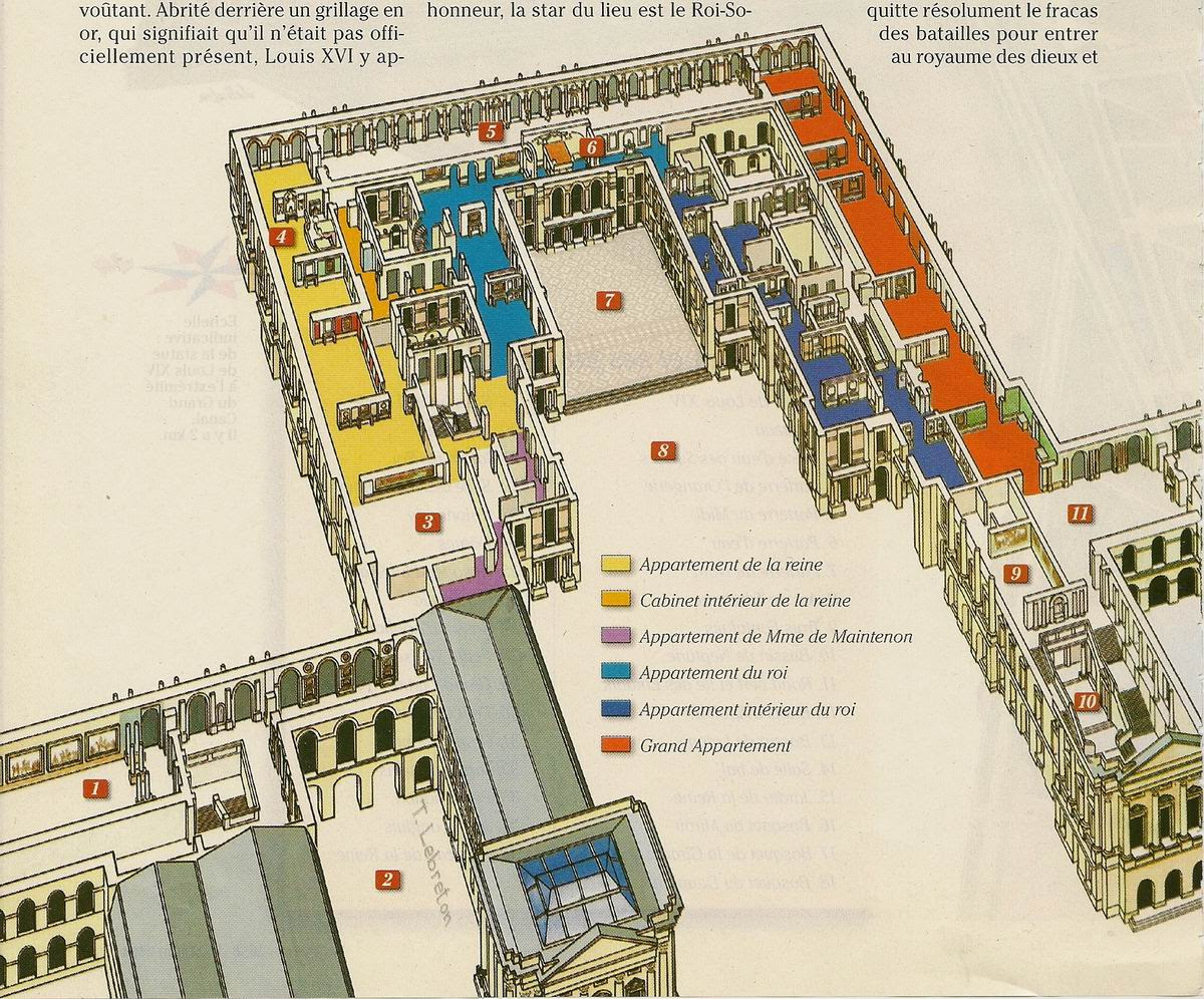 Versailles Plan / VERSAILLES  Plan de versailles et son histoire et de