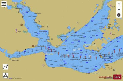 Baffin Bay Texas Map | Tourist Map Of English