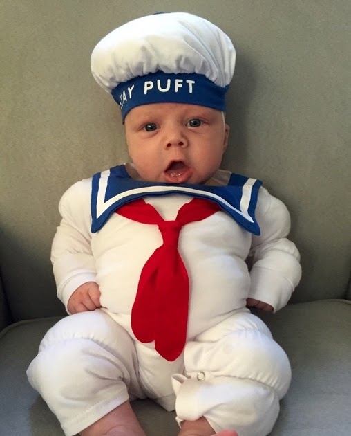 Get Inspired For Marshmallow Man Baby Costume Photos
