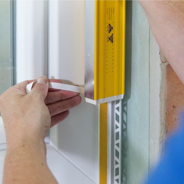 Anputzleiste Fenster Innen / Laibungen mit Gipsplatten