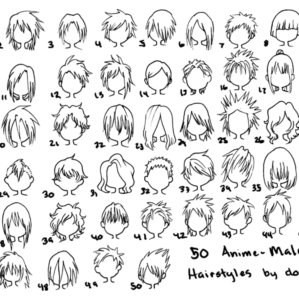Anime Hairstyles Male Names Anime Boy Hairstyles Elecrisric