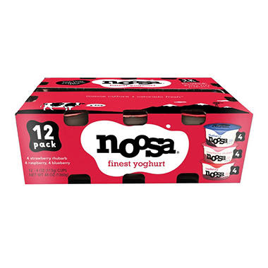 Noosa Yoghurt (4 oz. cups, 12 ct.) - Sam's Club