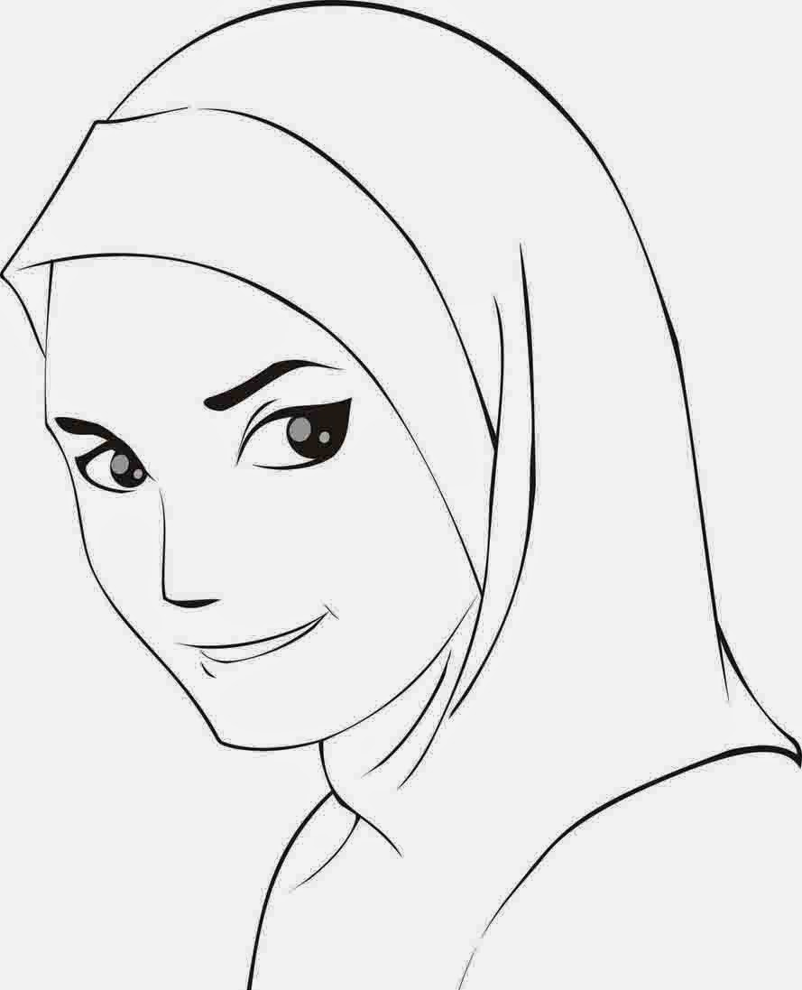 44+ Gambar Abstrak Wanita Berhijab, Tergokil!