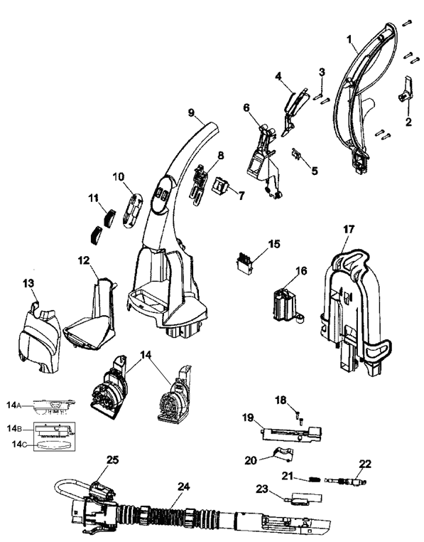 7 Hoover Spinscrub 50 Parts Diagram - Free Wiring Diagram Source