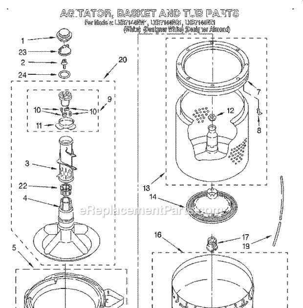 Whirlpool Washing Schematic - Complete Wiring Schemas