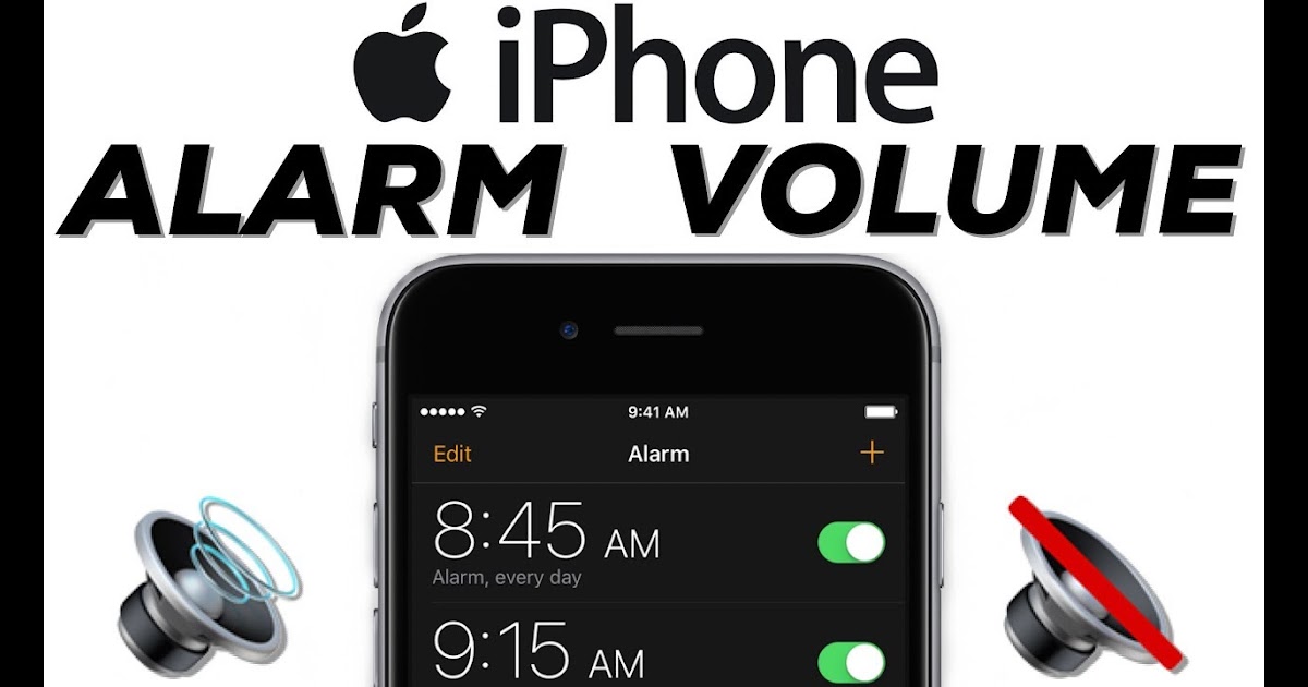 Iphone Alarm Max Volume - BLENDER KITA