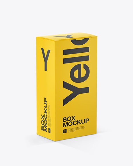 Download Free Nasal Spray Box Mockup 70 Angle Back View High Angle Shot PSD Mockup Templates