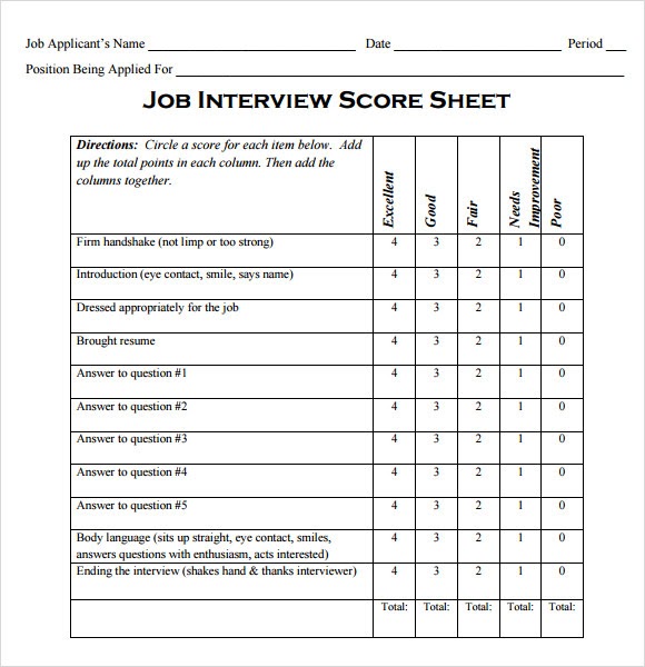 interview-score-sheet-template-flyer-template