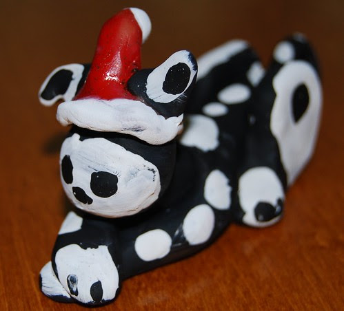 Skelekitty Santa by Santana P.