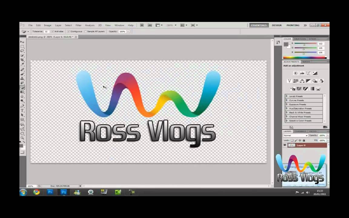 How to make a logo transparent in word logo with colored background 