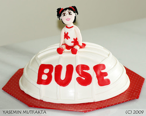 Buse'nin Voleybol Sevdasi Pastasi / Volleyball Cake