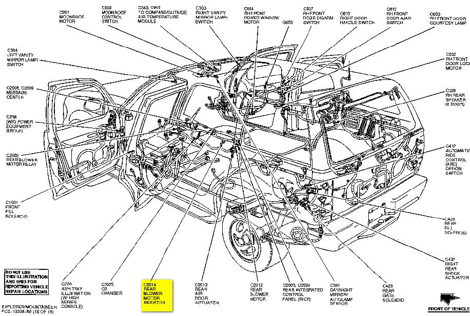 2004 Ford Explorer Interior Parts Diagram | Cabinets Matttroy