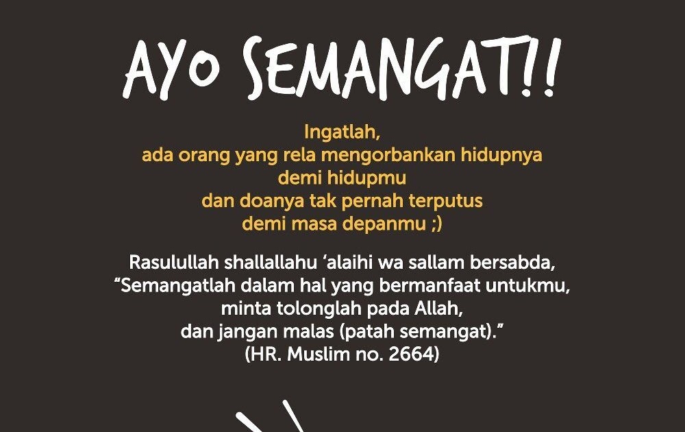 Kata Kata Semangat Bahasa Inggris Dan Artinya