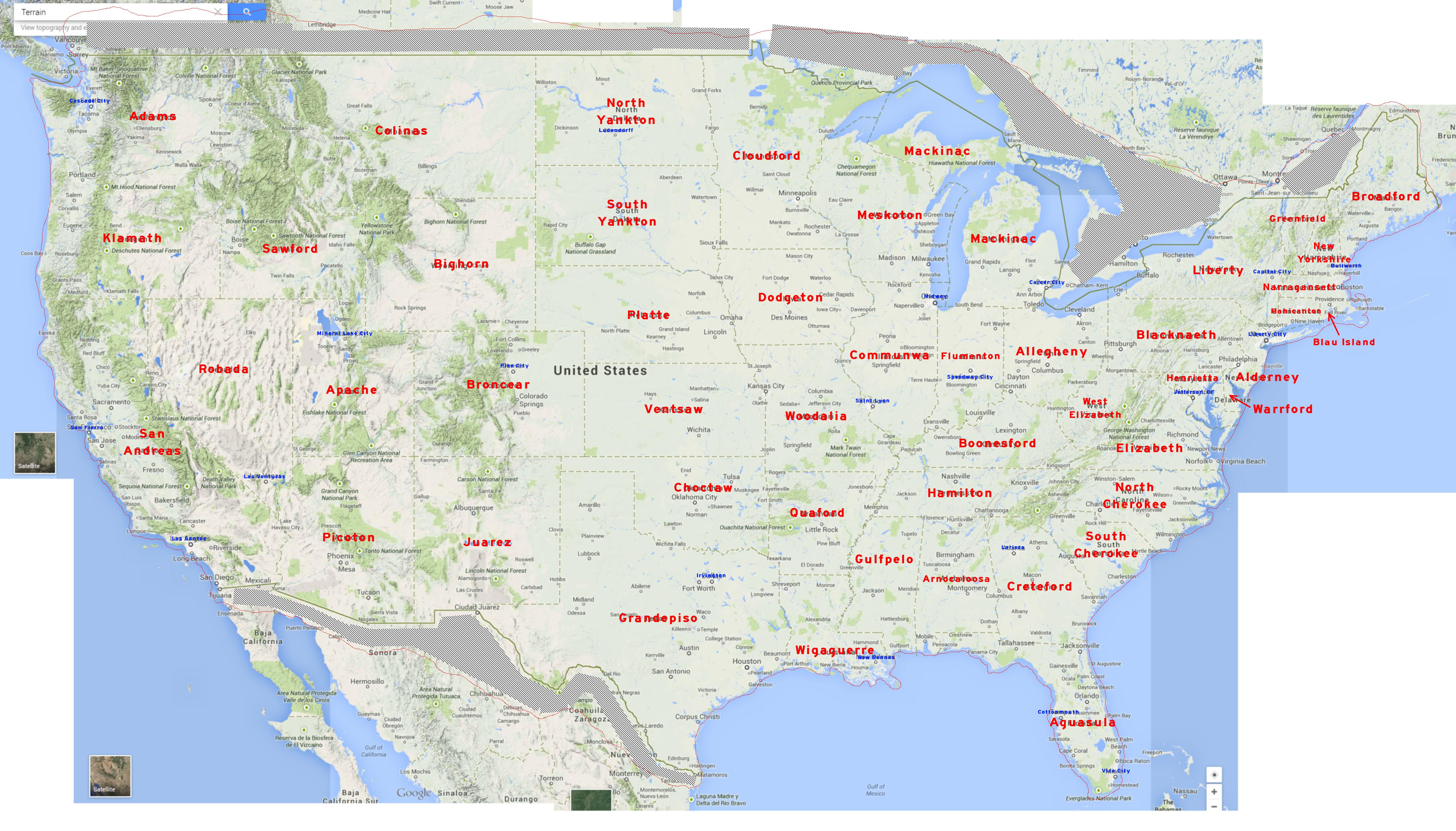Gta 6 Usa Map