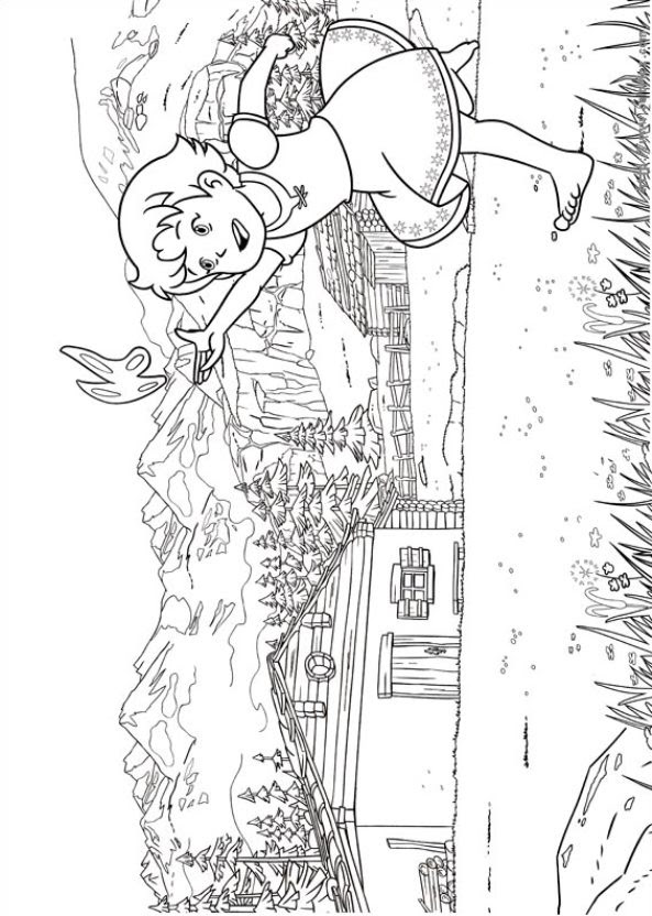 Heidi Coloring Pages - Coloring Pages Kids