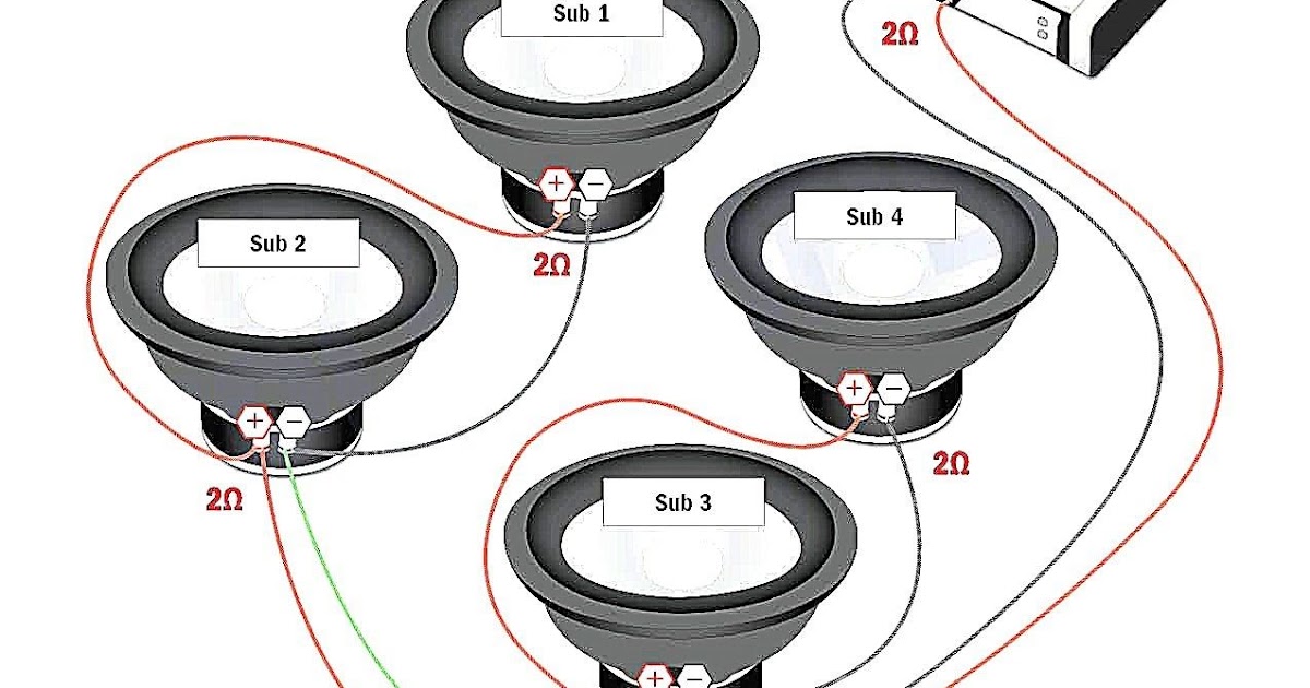 1 Ohm Subwoofer Wiring / How Do I Set My Amplifier To 1 Ohm Ct Sounds