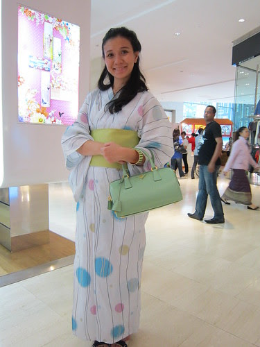 Girls Day Out! Yukata in Pavilion :)