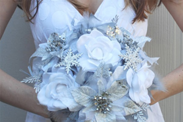 Ice Blue And Silver Wedding Decorations | Tulle & Chantilly